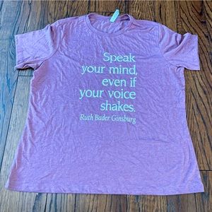Ruth Bader Ginsburg Quote Women’s Shirt